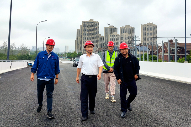公司黨委書記、董事長錢申春調(diào)研西二環(huán)項目建設(shè)推進(jìn)工作2